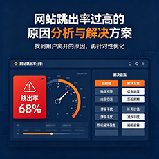 阿里建站-网站跳出率过高的原因分析与解决方案