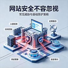 阿里建站-网站安全不容忽视：常见威胁与基础防护策略