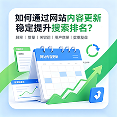 阿里建站-如何通过网站内容更新稳定提升搜索排名？