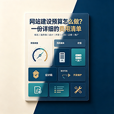 阿里建站-网站建设预算怎么做？一份详细的费用清单